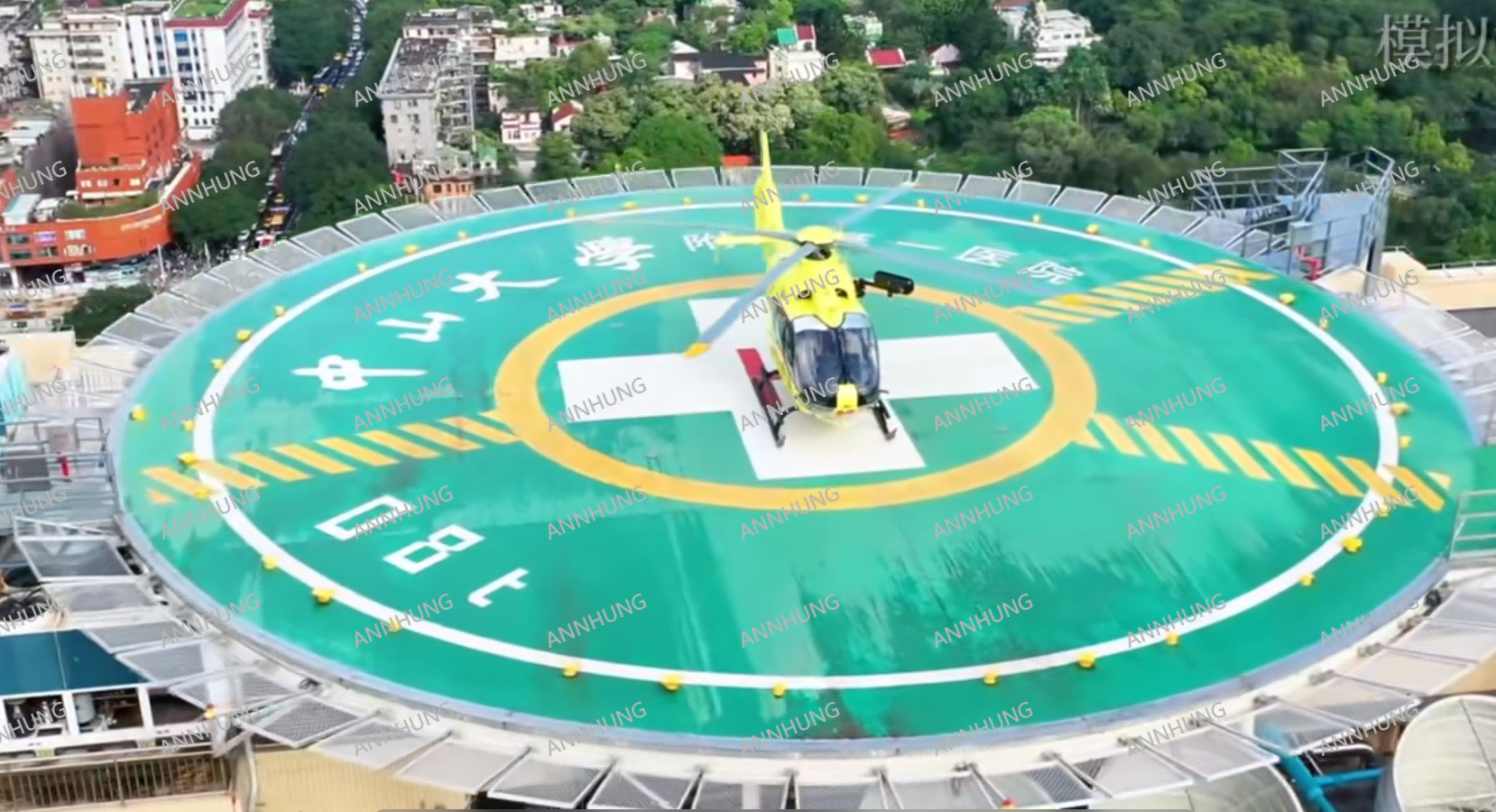 najnowsza sprawa firmy na temat Oświetlenie heliportu - projekt