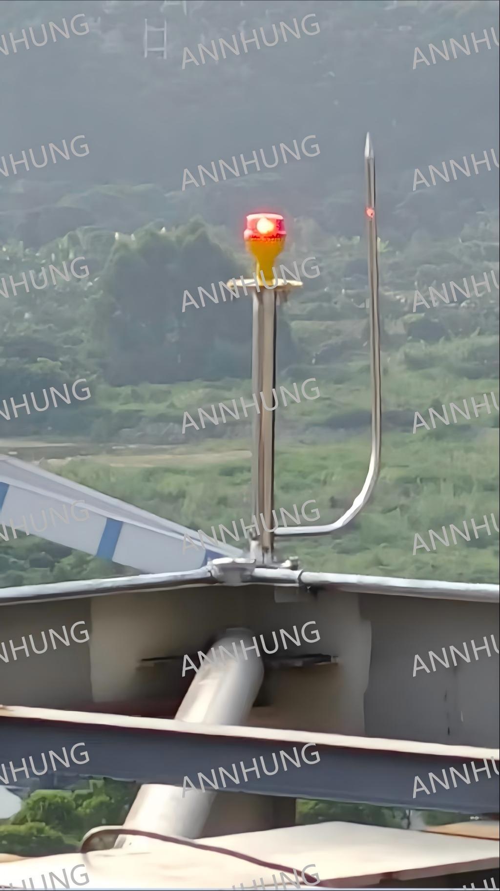 najnowsza sprawa firmy na temat AH-LI-B2 Low-Intensity L810 Aviation Obstruction Light — Installation Cases