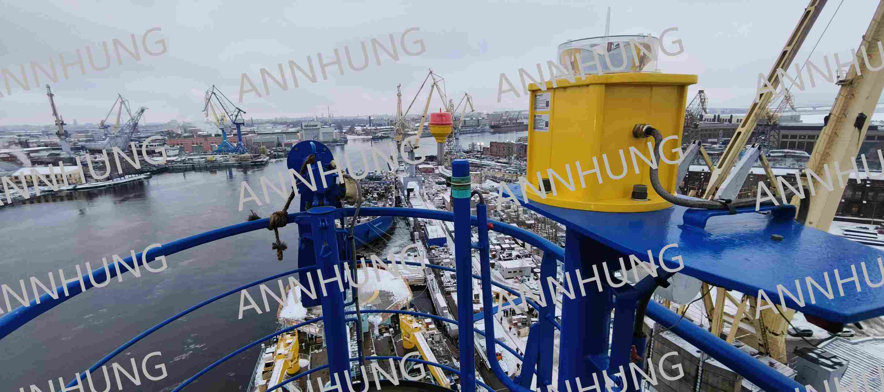 najnowsza sprawa firmy na temat Helideck Lighting Case: AH-HP-I, AH-HP-F1, AH-HP-B1 & AH-LI-B2 System on Ship Deck
