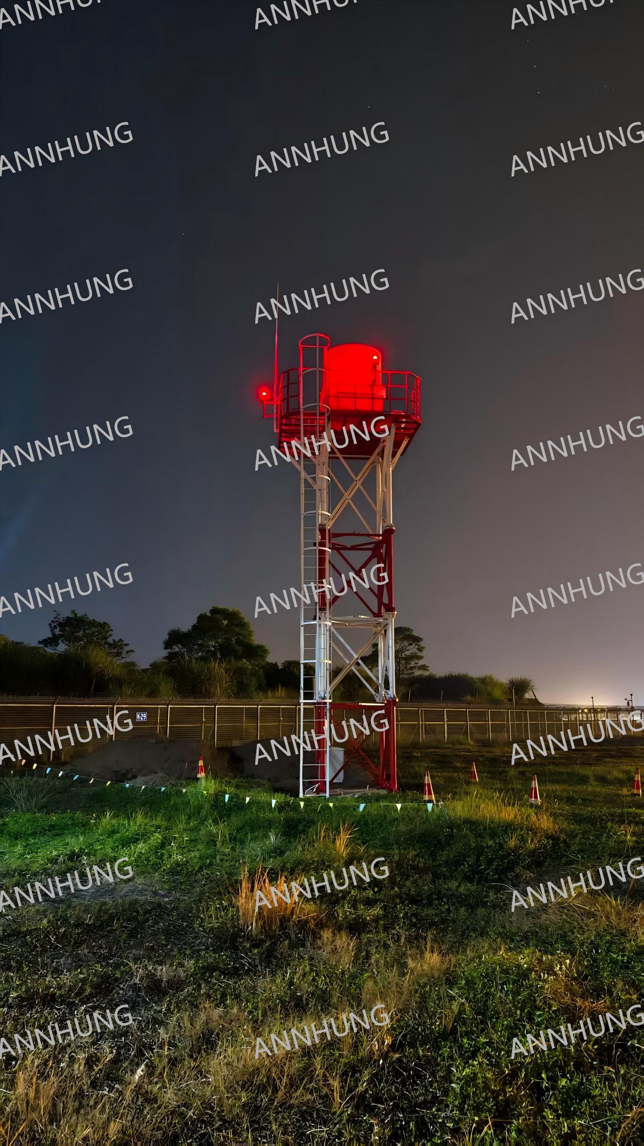 najnowsza sprawa firmy na temat Aviation Obstruction Light Installation Case: AH-LI-B2 Low-intensity L810 Safety Light