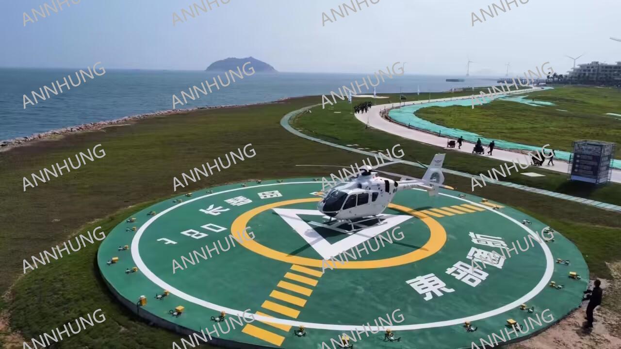 najnowsza sprawa firmy na temat Coastal Heliport Light Installation Case: ICAO-Compliant LED Helipad Lighting for Safe Night Landings