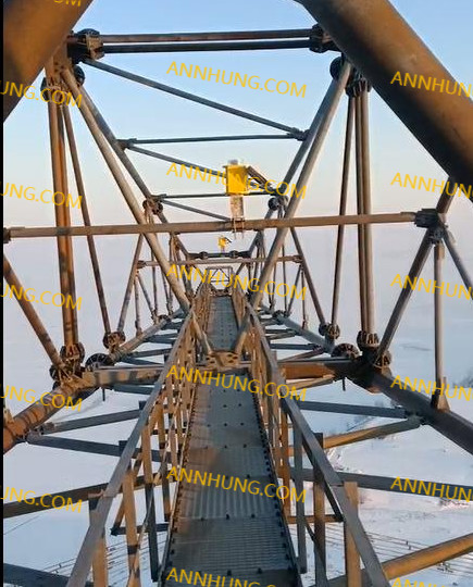 najnowsza sprawa firmy na temat Linia przesyłowa 500KV Xingfu-Yongyuan Nowy projekt budowlany, światło przeszkodowe dla lotnictwa słonecznego o średniej intensywności