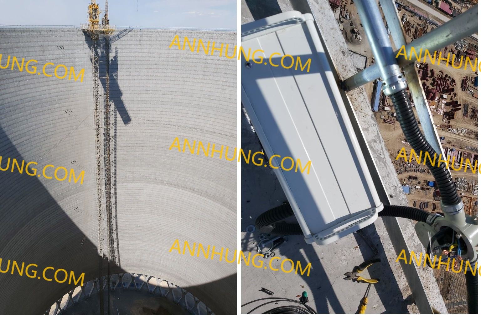 najnowsza sprawa firmy na temat Xinjiang Production and Construction Corps 7. Division Piąty i Piąty Park Przemysłowy Projekt kogeneracji 2 × 350 MW, oświetlenie przeszkodowe w lotnictwie o dużej intensywności