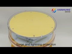 Lotnicze światło przeszkodowe typu A L865 o średniej intensywności