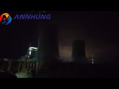 Intensywne światło przeszkodowe lotnicze - przypadek instalacji na kominie