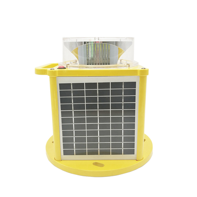Biały 2500cd Solar Heliport Beacon Lighting Kod Morse'a H 24-godzinna praca