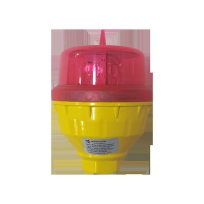 L810 Jednorazowe światło przeszkody lotniczej typu B 32.5cd Światło ostrzegawcze dla statków powietrznych o niskiej intensywności o wartości IP66 o świetle LED o oczekiwanej długości życia 10 lat