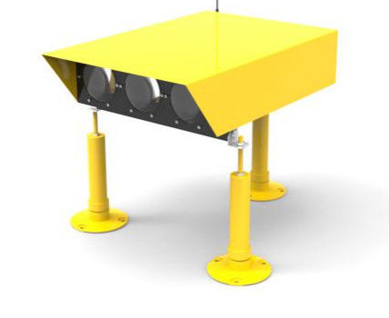Stałe spalanie 80m / S Helipad Landing Lights 240VAC Soczewka z poliwęglanu