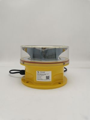 60FPM GPS Sync LED Aviation Obstruction Light z polikarbonatem UV do ostrzegania statków powietrznych o średniej intensywności